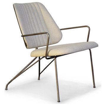 Taylor Lounge Chair, Ivory