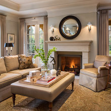 Living room mantle