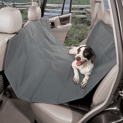 Pet Rear Seat Protector - Grey - Pet Supplies