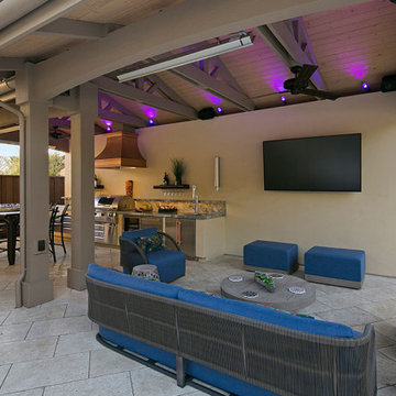 Danville Outdoor Kitchen and Pavilion