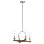 Minka Lavery - Birnamwood 4-Light Convetible Chandelier/Semi-Flush Mount - Stylish and bold. Make an illuminating statement with this fixture. An ideal lighting fixture for your home.&nbsp