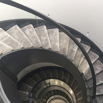 Installing Carpet to Stairs in West London