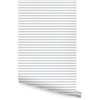 Thin Horizontal Stripes Peel and Stick Vinyl Wallpaper, 24"w X 60"h