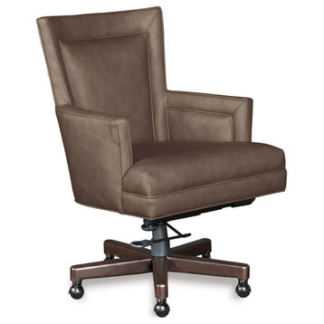 Hooker Furniture EC447-084 Adjustable Height Leather Office Chair from the Rosa