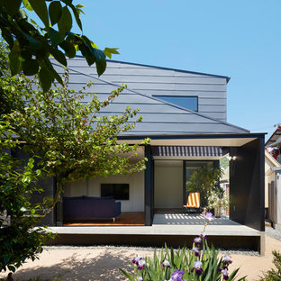 他の地域の和風のおしゃれなテラス・中庭の写真