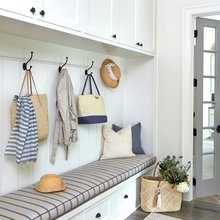 Entry Way Bench and Coat Hooks
