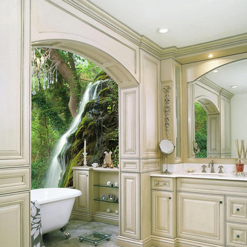 Salle de bain classique / Traditional bathroom