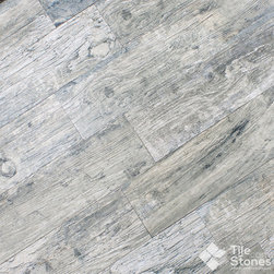Magique Patina Gris Wood Plank Porcelain Tile - Wall And Floor Tile