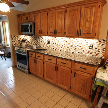 Kitchen Update with The Galley Workstation, Countertops & Backsplash ~ Brecksvil