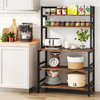 Tribesigns Bakers Rack With Hutch, 5-Tier Kitchen Utility Storage Shelf