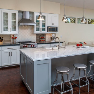 Clean Lined Kitchen