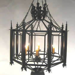 San Francisco Iron Chandelier - Chandeliers
