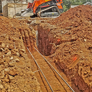 Footing Excavation for Luxury Build with Steel