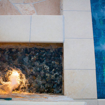 Water Feature and Spa