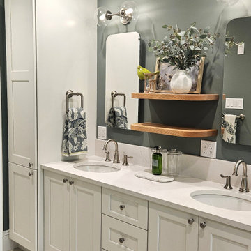 Nature -Inspired Bathroom and Laundry