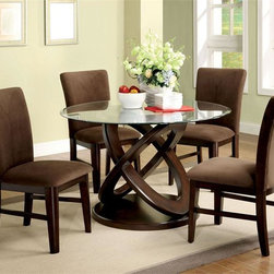 Round Glass Table - Dining Tables