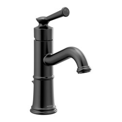 Belfield Matte Black One-Handle High Arc Bathroom Faucet - Bathroom Sink Faucets