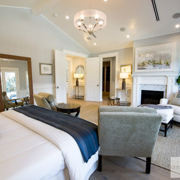 Acama Traditional Cape Cod Master Bedroom