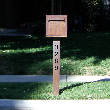 modern mailbox