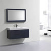 Bliss 48" Wall Mount Bathroom Vanity, Blue
