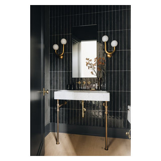 Lincoln x CM Studio - Transitional - Powder Room - Chicago - by CM ...