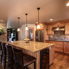 Wine Refrigerator in Island