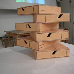 Twisted Drawers - Desk Accessories