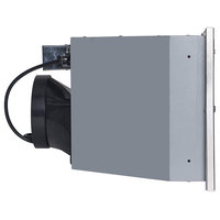 Stainless Steel Range Hood With 3  Speed Button Control, Stainless Steel, 28 in.