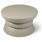 Meridian Furniture - Collins Aluminum Coffee Table, Taupe - Indulge in the allure of the Taupe Collins Coffee Table by Meridian Furniture. Its captivating design and luxurious Taupe elevate any space with effortless elegance. Crafted with precision and durability in mind, this stunning piece becomes the focal point of gatherings, fostering moments of connection and warmth. Embrace sophistication and style with the Collins Coffee Table, a testament to exquisite taste and timeless beauty.