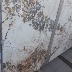 Blanc Du Blanc Granite Slab- Close up - Kitchen Countertops