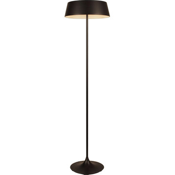 China Floor Lamp, Black, Oil Bronze