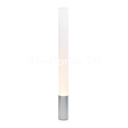 48'' Elise Floor Lamp with Silver Base - Floor Lamps