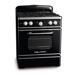 Big Chill - Big Chill Stove 30 in. wide - Black - Gas Ranges And Electric Ranges