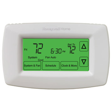 Home RTH7600D 7-Day Programmable Touchscreen Thermostat, Thermostat