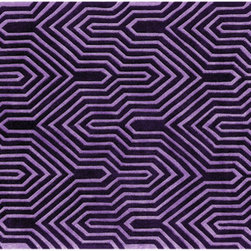 Surge Graphic Iris Rug - Rugs