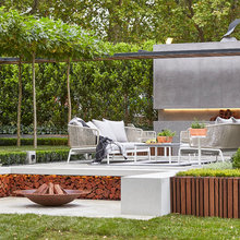 Outdoor fire places