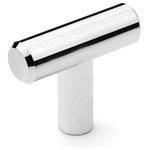 Dynasty Hardware - European Style Polished Chrome Bar, Pulls, T-Bar Pull - Manufacturer: Dynasty Hardware