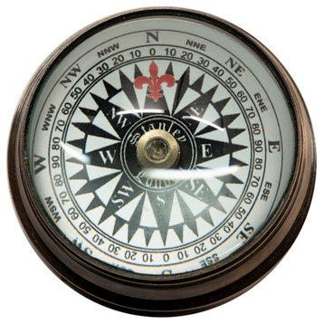Authentic Models Eye Compass Small, Bronze