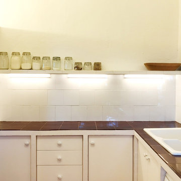 Cocina en masía antigua