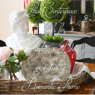 Creating a Romantic or Valentine's Day Centerpiece