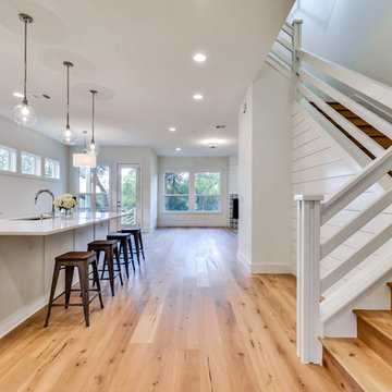 ATX Modern Farmhouse-Wire Brushed Rome White Oak