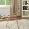 ACME Orania Side Chair, Rose Gold, Set of 2