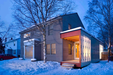 Modern exterior home idea in Salt Lake City