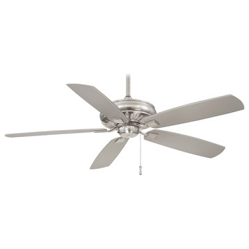 Minka Aire F532-BNW Sunseeker, 60" Ceiling Fan, Brushed Nickel Wet