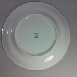 lote de cinco platos llanos de cer&aacute;mica alemana. Konigporzellan - Dinner Plates