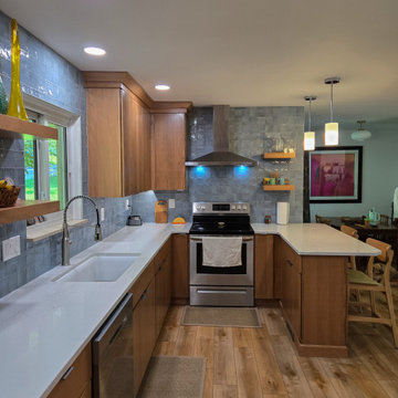Liberty, Beech, Pecan with Darin Fisher Designer Kitchens