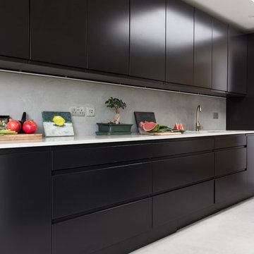 Modern Open Plan Kitchen Living Room Extension in Edinburgh