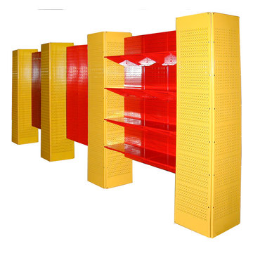 Wall Control Pegboard Booth for Garage Tool Storage