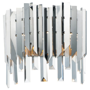 Maxim Paramount 3-Light Wall Sconce in Polished Chrome