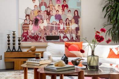 Inspiration for a living room remodel in Los Angeles